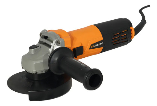 Mini Amoladora Angular Lusqtoff 720w Electrica 115mm 4.1/2 Color Naranja Frecuencia 50Hz