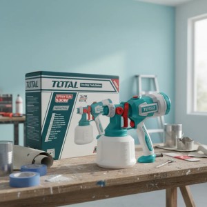 Pistola Para Pintar Electrica Pulverizador 530w Total Tt4506 Unico