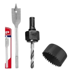 Set Instalacion Cerradura 3pcs Ekhs302 Emtop