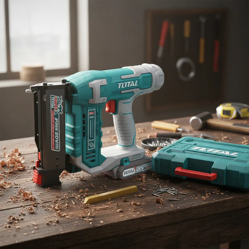 Clavadora Inalámbrica Total Para Madera, Fondos, Enchapados - Con 3600 Clavos Sin Cabeza De 25mm Y Maletín - No Incluye Batería Ni Cargador - TCBNLI3603 - Imagen 2