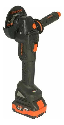 Amoladora Angular Inalámbrica Lusqtoff 115mm - Imagen 2