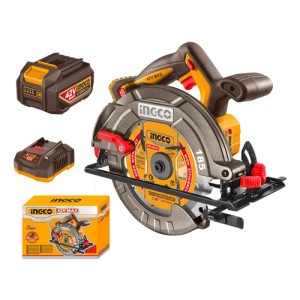 Sierra Circular A Bateria 42v 2.5ah Brushless 185mm Ingco