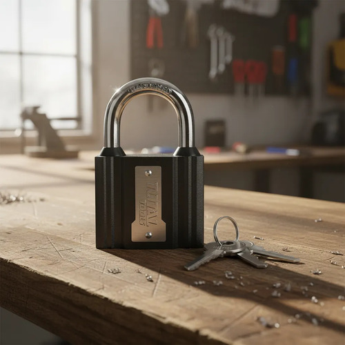 Candado De Seguridad 32 Mm Con 3 Llaves Total Tlk31321 - Imagen 2
