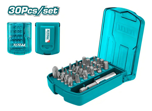 Juego 30 Puntas P/ Atornillardor Imantado Magnetico Total - Imagen 2
