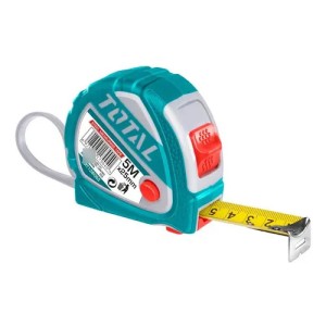 Cinta Métrica Total 5 Metros - 25mm, Centímetros Y Pulgadas