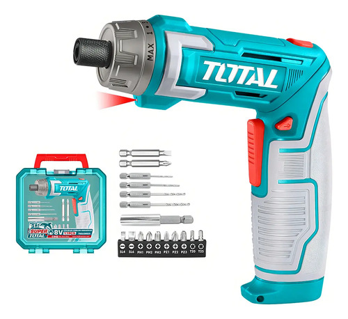 Destornillador Atornillador Inalámbrico Total Tsdli08025 8v