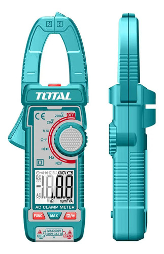 Pinza Amperimétrica Total 400a Ac Tester Digital Tmt762001