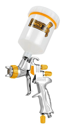 Pistola Para Pintar De Gravedad Lvmp Ingco 600 Ml Industrial