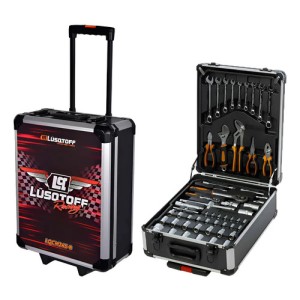 Maletín Portátil Set Herramientas Lusqtoff 245 Lqcm245-8 - Negro