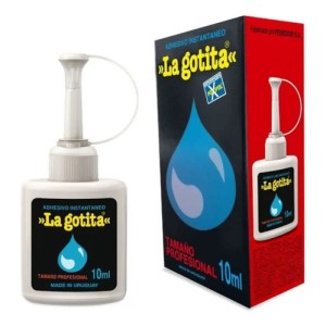 La Gotita(R) Poxipol Roraima 10ml Pegamento Líquido Negro Rojo