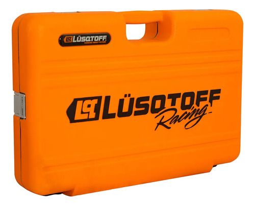 Juego Herramientas Lusqtoff 150pzs Racing Caja Set Tubos Color Naranja - Imagen 3