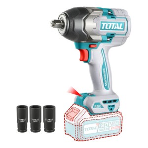 Llave, Pistola De Impacto Inalámbrica Total 20v 850nm -sc-