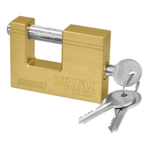 Candado Seguridad Antipalanca Total Industrial Bronce, 568g