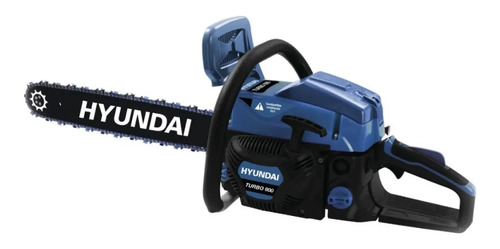 Motosierra Hyundai 20pulgadas 52cc Turbo 600 - Nafta - - Imagen 2