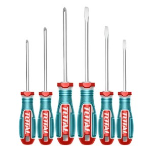 Set 6 Destornilladores Total Imantados Tksds0626