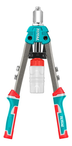 Remachadora Total Manual 13'' 33cm, Línea Industrial, Con Recipiente Para Restos De Remaches - THT32131