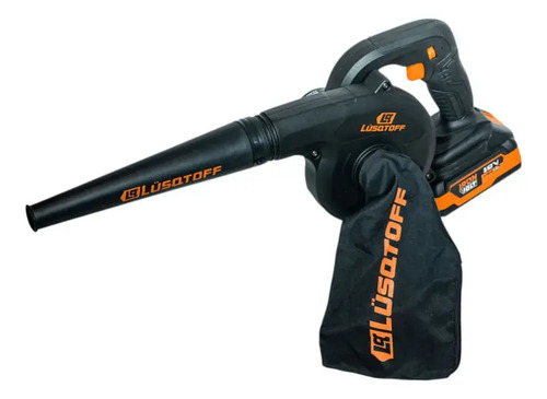 Sopladora Inalambrica Lusqtoff 2 Baterias Black Series Color Negro - Imagen 4