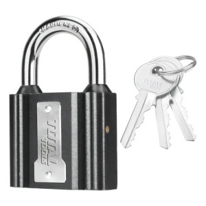 Candado De Seguridad 32 Mm Con 3 Llaves Total Tlk31321