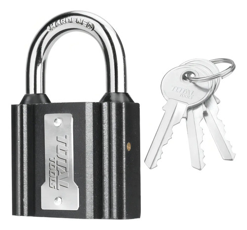Candado De Seguridad 32 Mm Con 3 Llaves Total Tlk31321