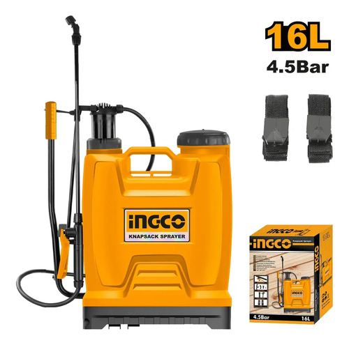Fumigador Pulverizador Mochila 16lt Ingco Hspp41602 - Imagen 2