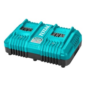 Cargador Doble De Batería Litio 20v, Para Baterías Total