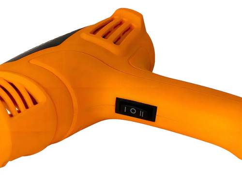 Pistola De Calor 1600w Lusqtoff Pcl1600-7 + Accesorios Color Naranja - Imagen 3