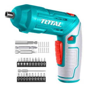 Atornillador Inalámbrico 4v 23 Puntas Usbc Total Tsdli04425