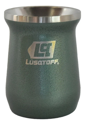 Mate Acero Inoxidable 300 Ml Lusqtoff Color Verde Lisa