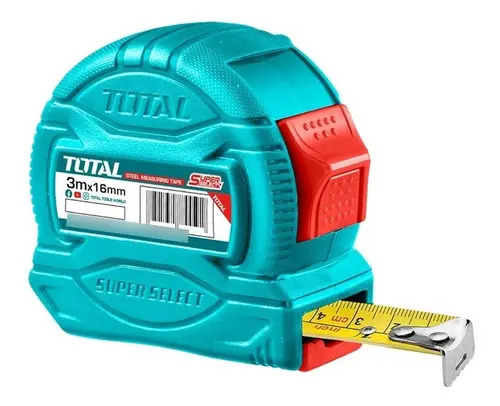 Cinta Huincha De Medir Metrica De Acero 3m Total Tmt34316