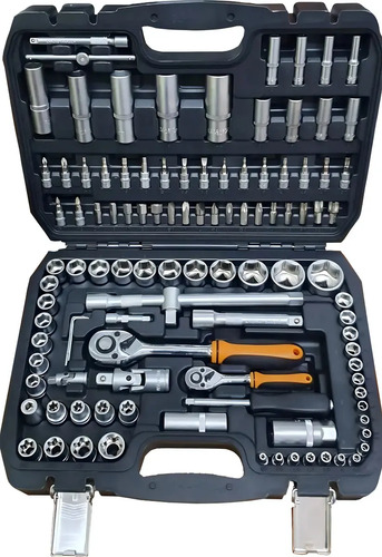 Set Herramientas Lusqtoff Tubo Crique Puntas Maletin 108 Pzs - Imagen 2