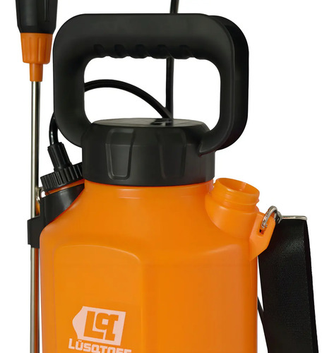 Pulverizador Automatico A Bateria Lusqtoff 5 Litros Fl5-8b Color Naranja - Imagen 2