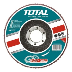 Pack X 10 Discos Flap Acero Madera P80 Total Tac631153