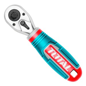 Llave Crique Total Doble 1/4'' 3/8'' 72 Dientes 14cm