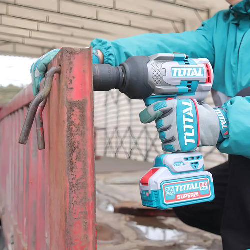 Llave Pistola De Impacto Ina Total 20v + Lentes + Guantes - Imagen 5
