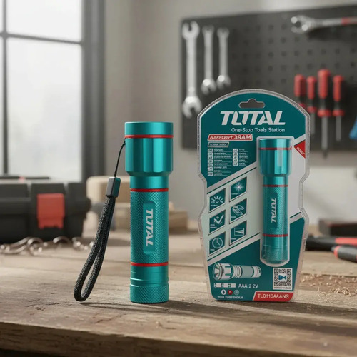Linterna De Mano Tactica Led Total Tfl013aaa58 Turquesa - Imagen 6