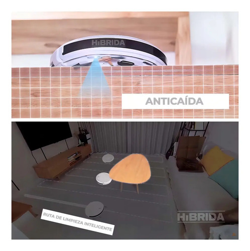 Aspiradora Robot Sin Base Sin Recorrido Vcrr30201 Ingco - Imagen 6