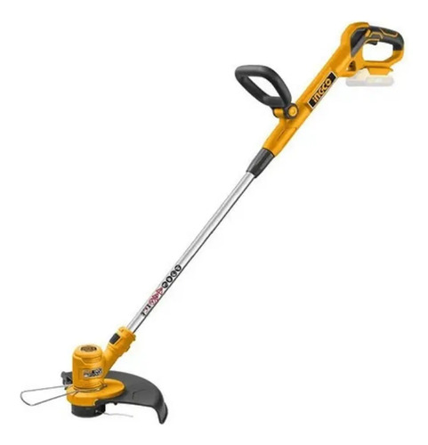 Bordeadora C Bateria Y Cargador Ingco Cgtli203285 Amarillo - Imagen 3