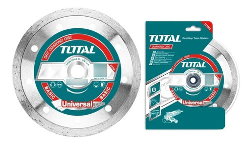 Disco Corte Total Diamantado Continuo Para Mesa Cortadora De Cerámica, 8'' 200mm, Eje 25.4mm, Húmedo - Tac2122003 Turquesa