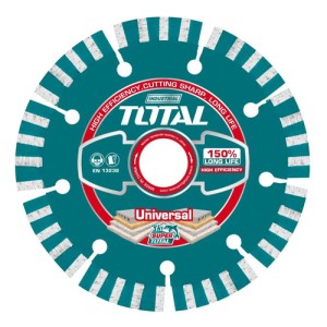 Disco Corte Total Diamantado Segmentado Para Acanaladora, 5'' 130mm, Eje 20mm, Seco Y Húmedo - Tac2111301