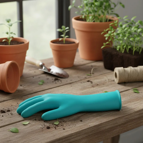 Guantes De Pvc Para JardinerÃa Y Limpieza Total Tsp1801 - Imagen 2