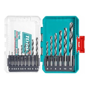 Set De 15 Mechas Total Hss Industrial, Acero De Alta Velocid