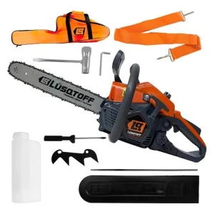 Motosierra Nafta Lusqtoff 45cc 2.5hp Esp. 18' Carlton Walbro Naranja