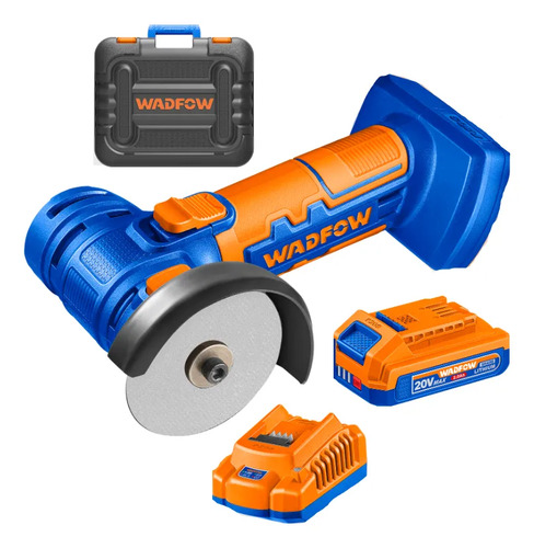 Mini Amoladora 3 Bateria 20v + Accesorios Wadfow