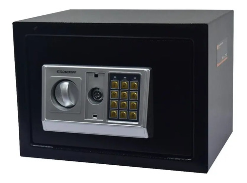 Caja Fuerte Digital Lusqtoff Teclado Numerico 35cm Pared Negro