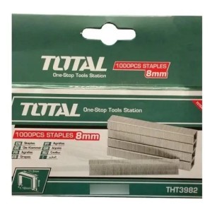 Grapas Corchetes 8x1.2mm 1000 Unidades Total Tht3982