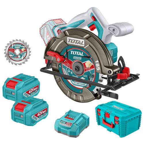 Sierra Circular A Bateria Total 42v 185mm 2.5ah Tsli4218512