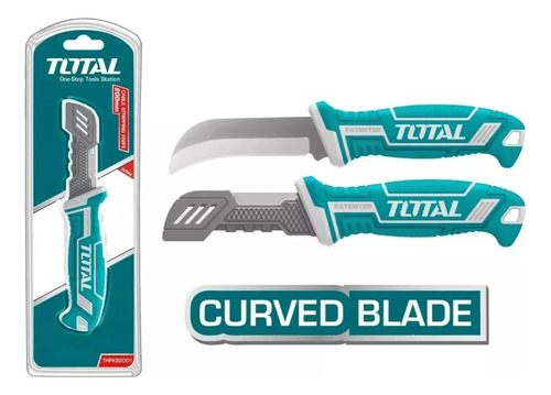 Cuchillo Total Profesional Tht51882 Curvo Turquesa - Imagen 4