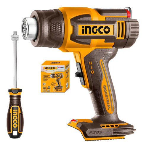 Pistola De Calor 20v Regulable Sin Bateria Ingco Hgli2003