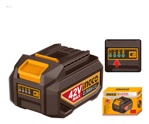 Bateria 42v 2.5ah Linea P42m Ingco Fbli42251