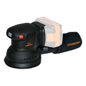 Lijadora Roto Orbital Inalambrica Lusqtoff Black Series Frecuencia 50 Hz Lrl11000-9b Negro